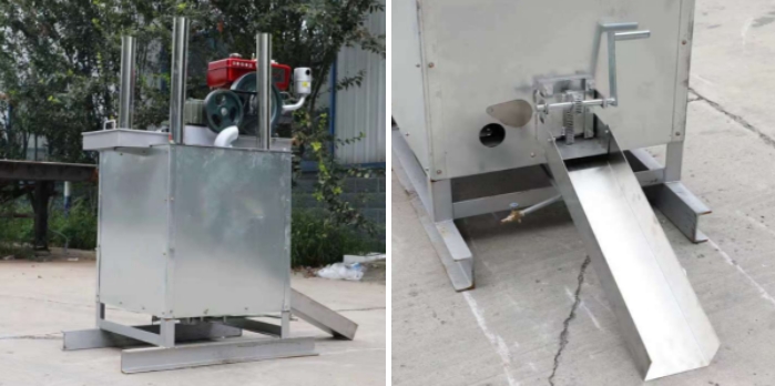 غلاية تذوب ساخن بأسطوانة واحدة سعة 300 كجم 300kg single cylinder hot melt kettle