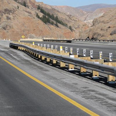 Viga de guarda-corpo de África