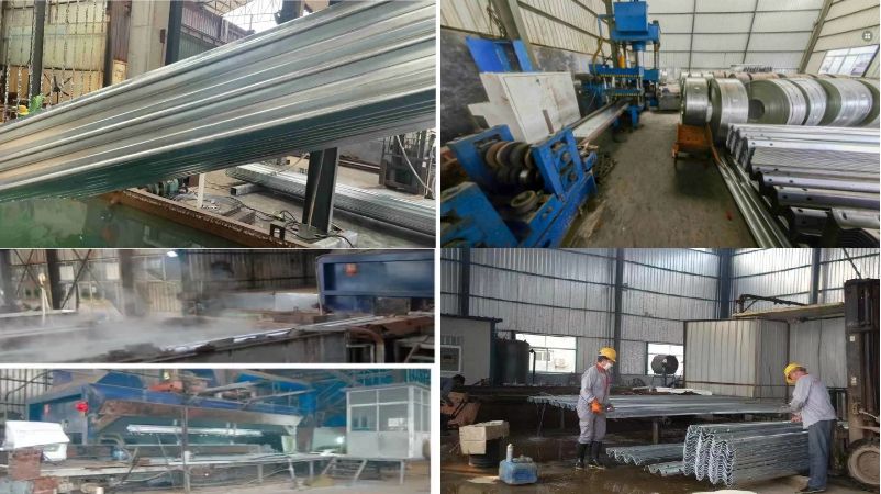 ограждение с балкой guard rail w beam