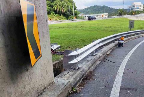 Guarda-corpo da estrada