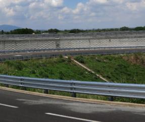 Três feixe de guarda-corpo