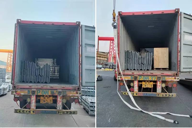 Guarda-corpos rodoviários Road guard rails