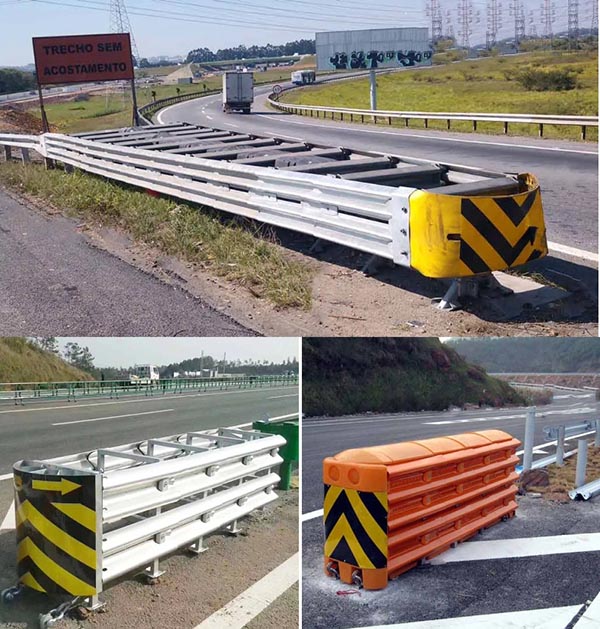 Almofadas de colisão Crash Cushions